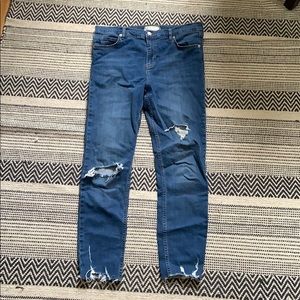 Free people ripped jeans